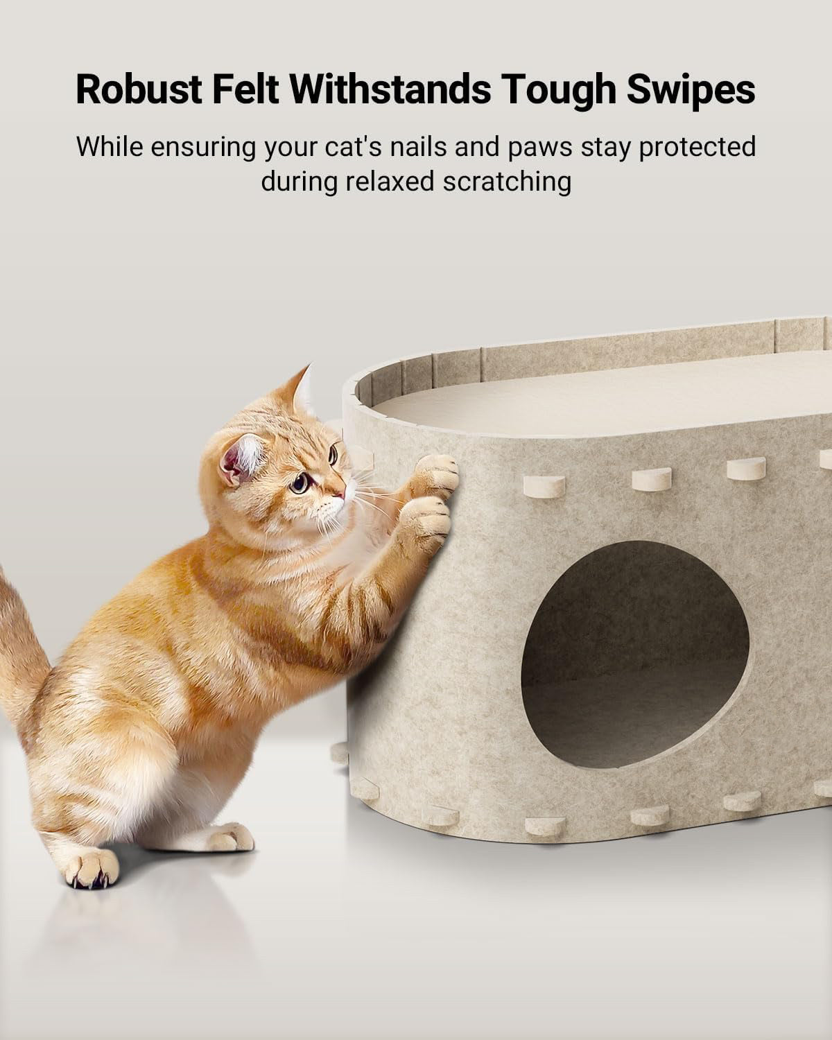 Cat Bed Cave – Scratch-Resistant Retreat for Happy Cats
