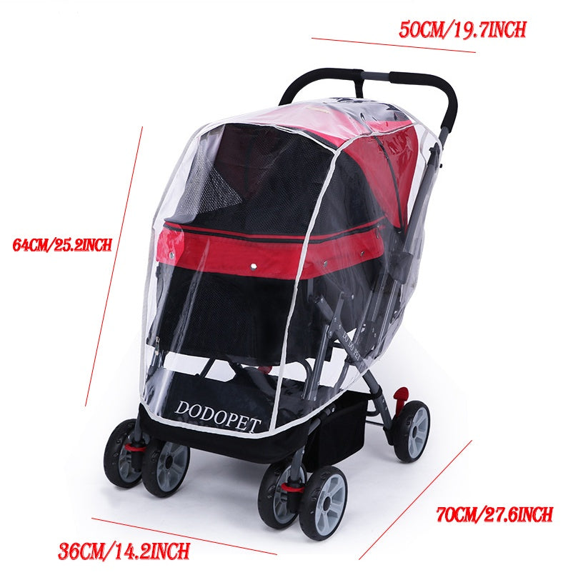 Pet Stroller Rain Cover – Keep Your Furry Friend Dry