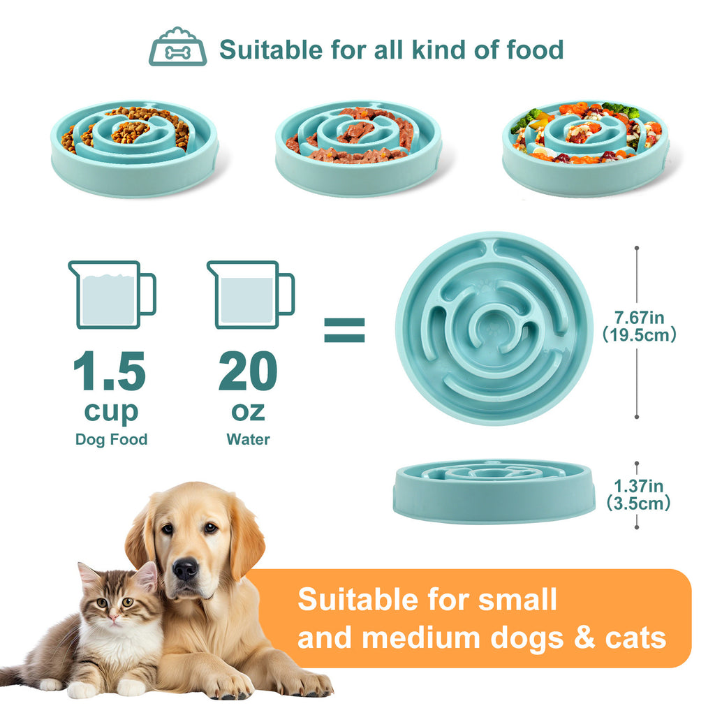 Dog Puzzle Feeder Bowl – Keeps Mealtime Safe and Enjoyable