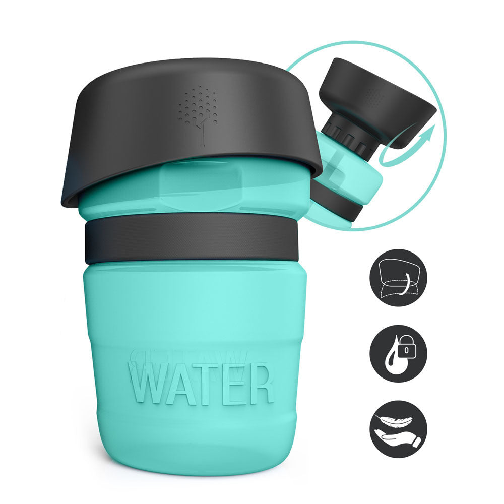 Dog Water Bottle – Foldable, Portable Hydration for Walks