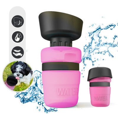 Dog Water Bottle – Foldable, Portable Hydration for Walks