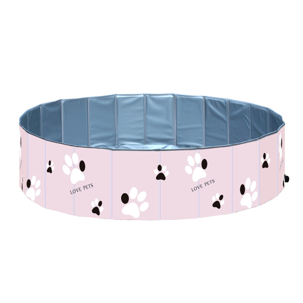 Pet Swimming Pool – Indoor Outdoor Foldable Dog Tub