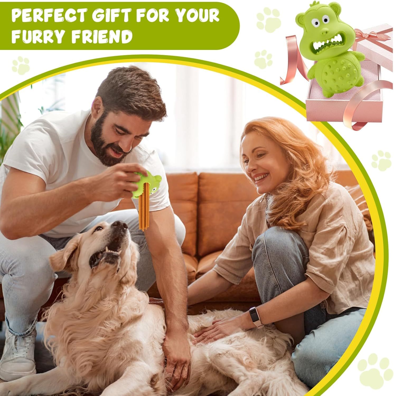 Aggressive Chewer Dog Toy – Squeaky, Strong, and Entertaining