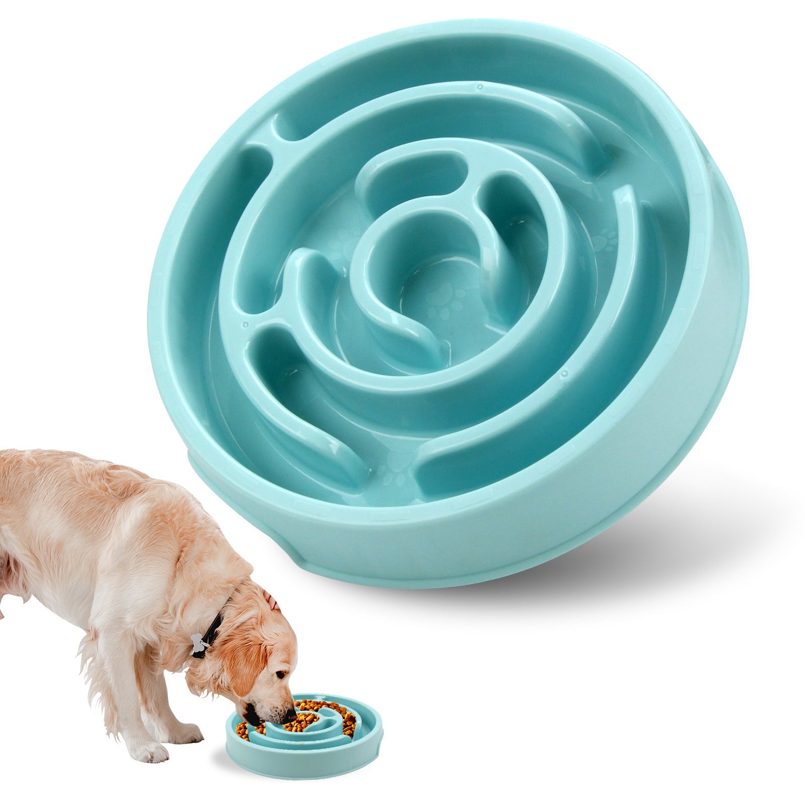 Dog Puzzle Feeder Bowl – Keeps Mealtime Safe and Enjoyable