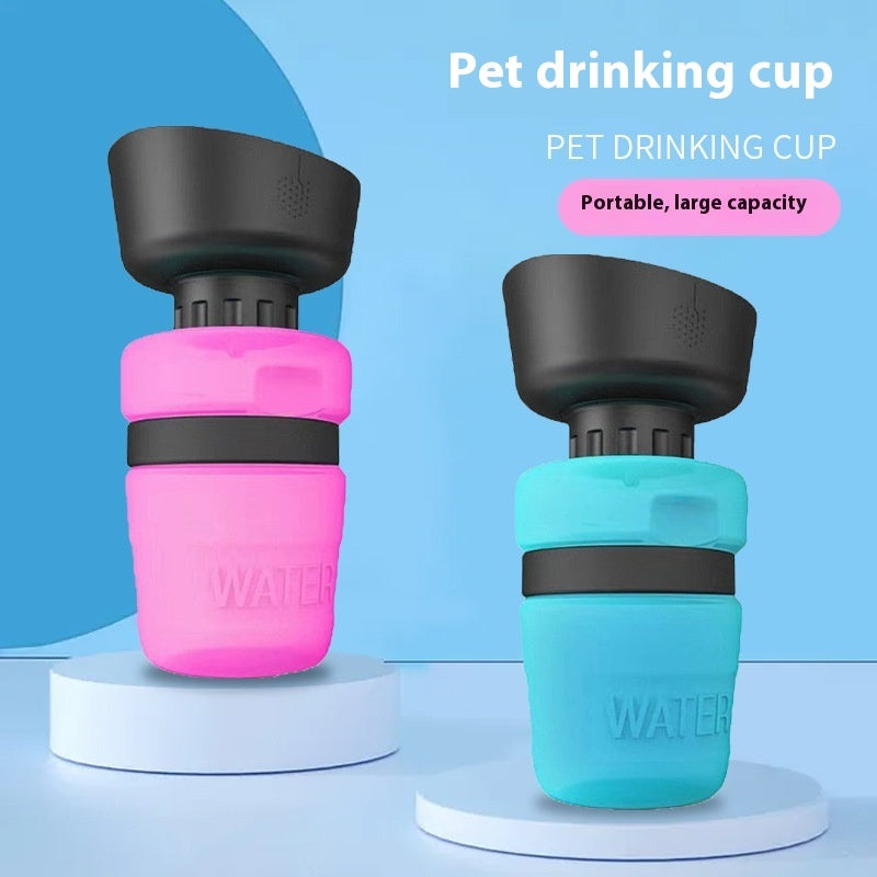 Dog Water Bottle – Foldable, Portable Hydration for Walks