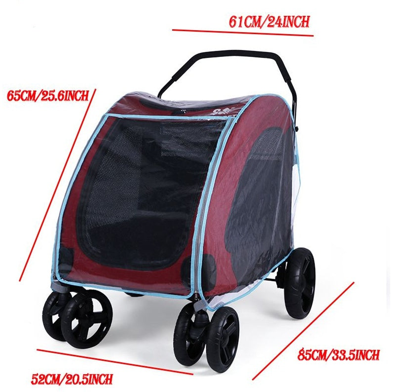 Pet Stroller Rain Cover – Keep Your Furry Friend Dry
